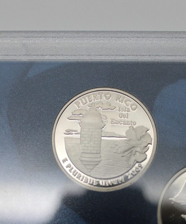 2009 - S Puerto Rico Quarter straight from a 2009 Proof Set!